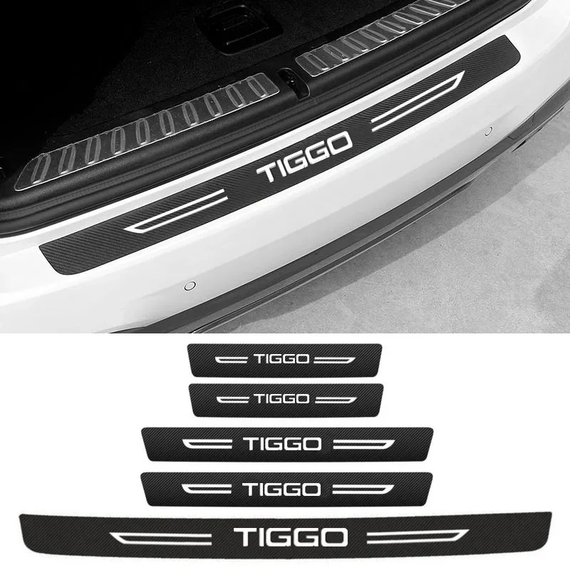 

5 шт., наклейки на пороги автомобиля CHERY TIGGO 3 4 5 7 8 PRO 2005-2022