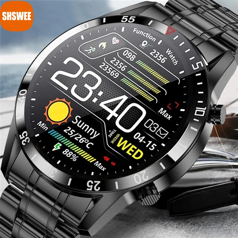 

For Xiaomi Smart Watch Men Heart Rate Blood Pressure Information Reminder Sport IP68 Waterproof Smart Watch For Android IOS