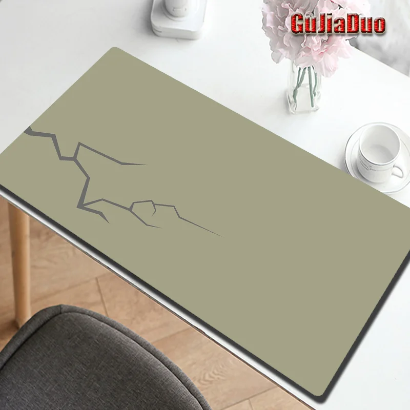 

Simple Background Art Mouse Pad Natural Rubber Non-slip Waterproof Desk Mat Gamer Large Computer Mousepad Gaming Accessories Rug