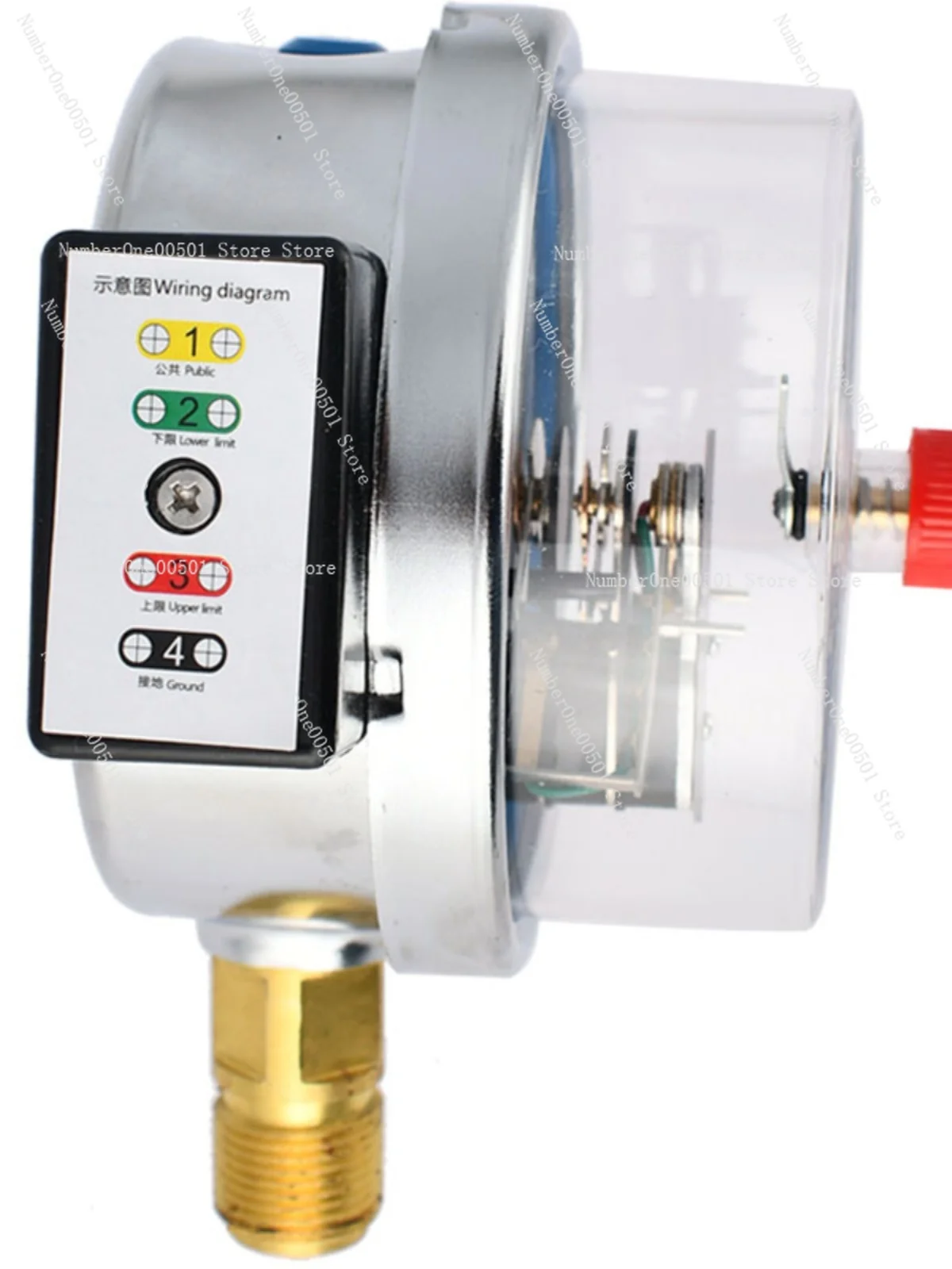 Индукционный переключатель YXCHK100 Электрический контактный манометр для