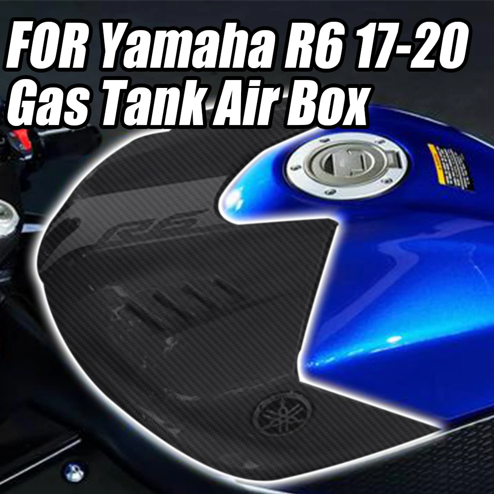 

For YAMAHA YZF R6 YZFR6 YZF-R6 2017-2020 Carbon Fiber color Parts Fuel Gas Tank Air Box Front Cover Fairing Trim Cowl Panels