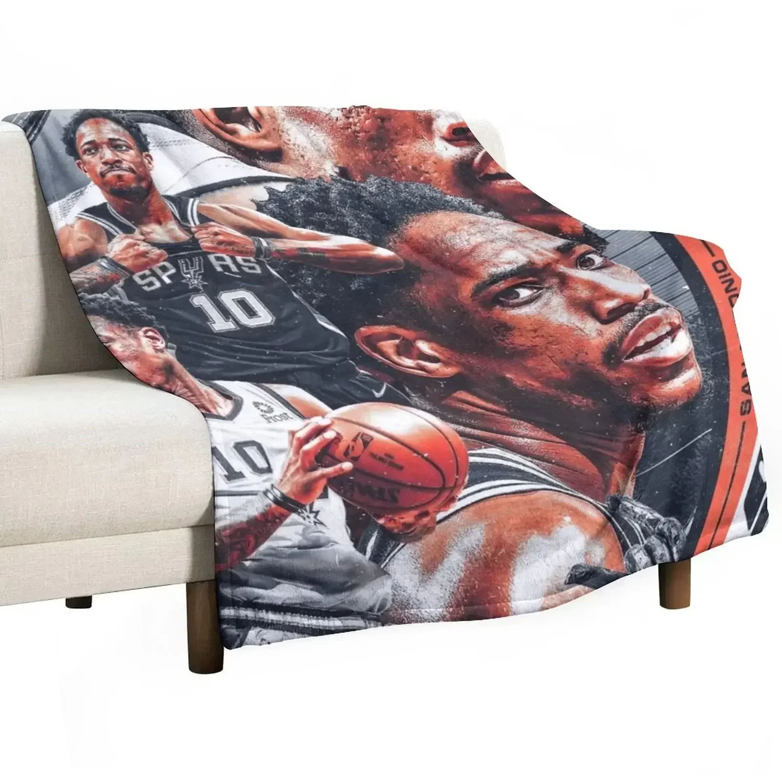 Демар Дерozan Пледы Красивые ворсовые одеяла для постельных одеял