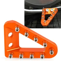 rear brake pedal step tip plate for sx sxf exc excf xcw xcfw xc xcf for husqvarna 125 150 250 350 450 2016 2022 2020 2021