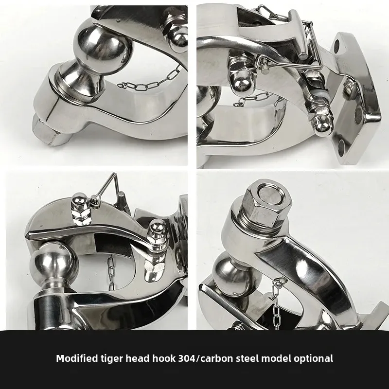 Шаровая сцепка с короткой ручкой для прицепа нержавеющая сталь углеродистая