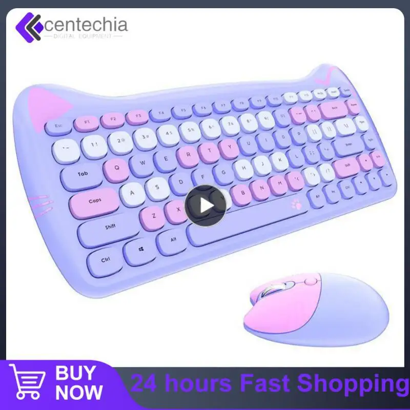 

2400dpi Gaming Mechanical Keyboard Mixed Color Photoelectric Keyboard And Mouse Ergonomics Waterproof Usb Mini Keyboard Mouse