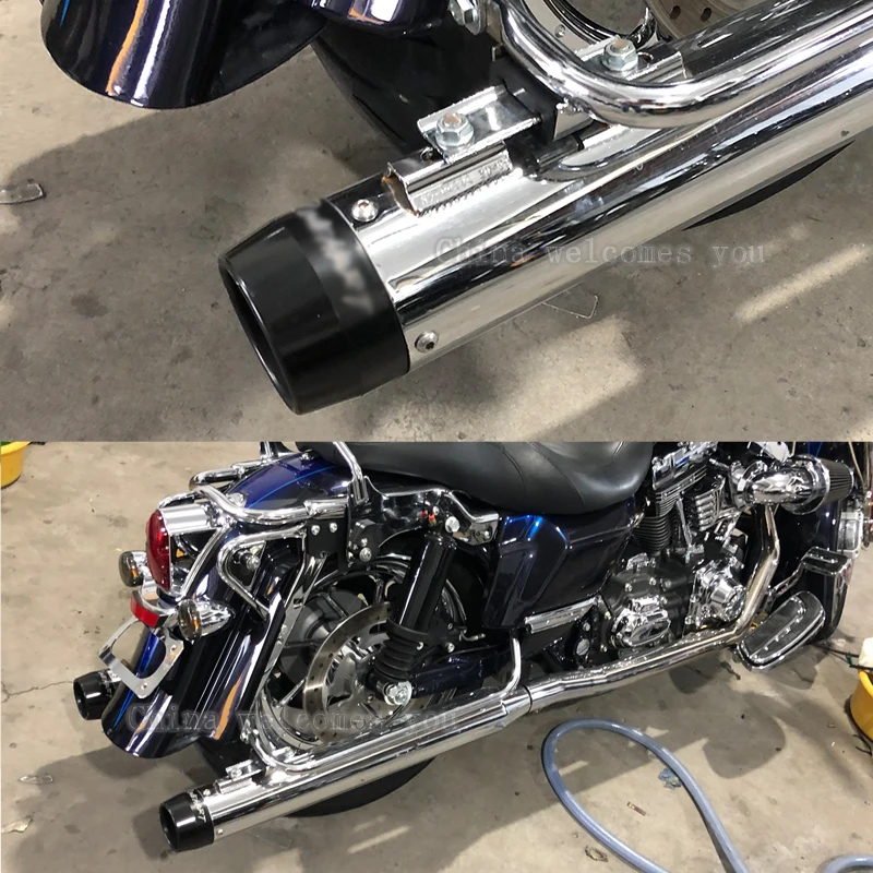 Аксессуары для Harley Touring FLHTCU FLHTCUL FLHTK FLTRK FLHXSE декоративная крышка выхлопной трубы с