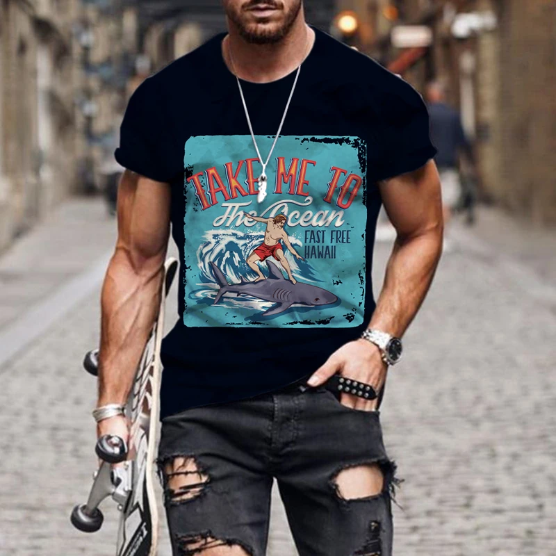 

Men's T-shirts Casual O Neck Street Harajuku 2022 New Hip-hop Outfit Fashion Hot Short Sleeve Sportswear 3D Printed Tops Funny