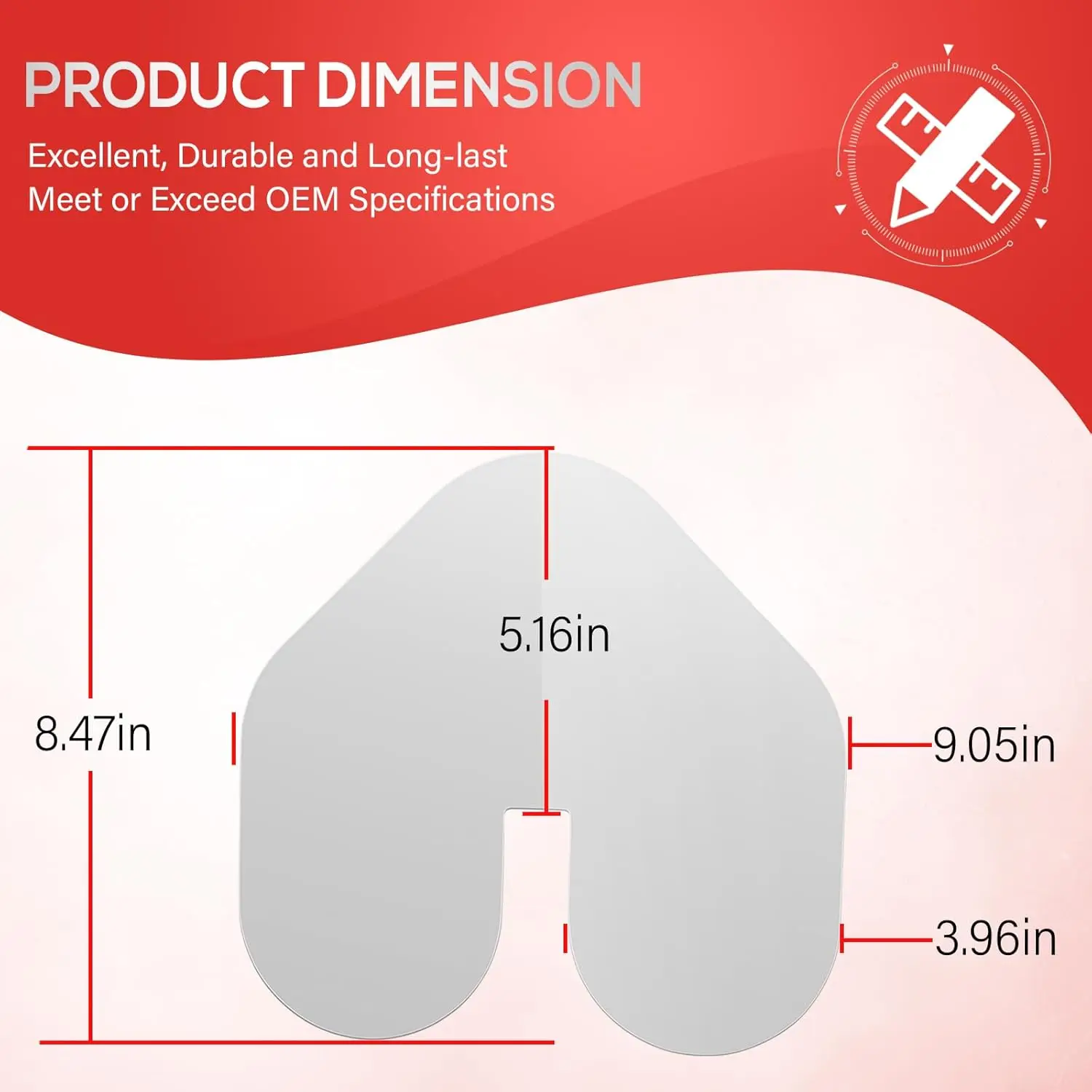 TM 80638 Защита от лука с насечкой для лодок из нержавеющей стали клейкой полировкой