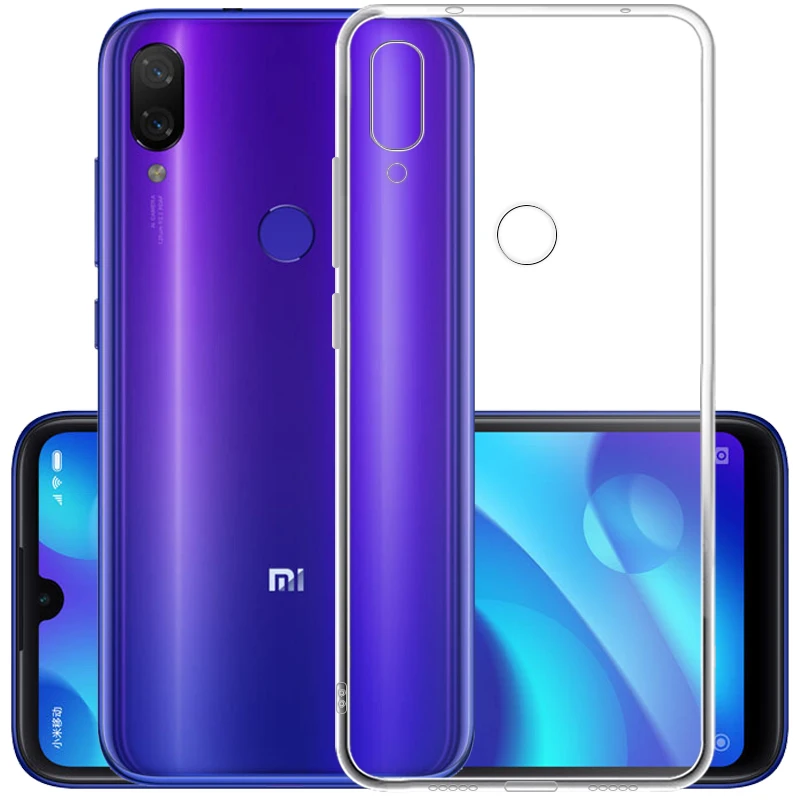 Прозрачный прозрачный мягкий чехол из ТПУ для Xiaomi Mi Play 6 8 9 10 CC9 Pro A1 A2 A3 MiA1 MiA2 MiA3 lite