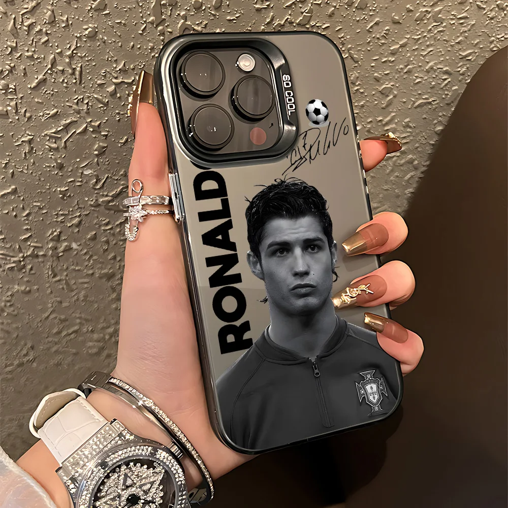 Фото Чехол для телефона Famous Football players C-CR7 для Xiaomi Mi 14T 14 13 12 12T 11 Lite Poco X7 X6 F7 F6 X5 F4 GT Pro 4G 5G Back Cover №4