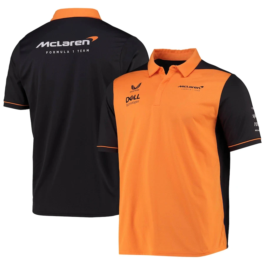 

McLaren 2022 Team Polo Official Website New Formula One Team Uniform Racing Suit F1 Polo Shirt Moto Motorcycle Quick-drying Suit