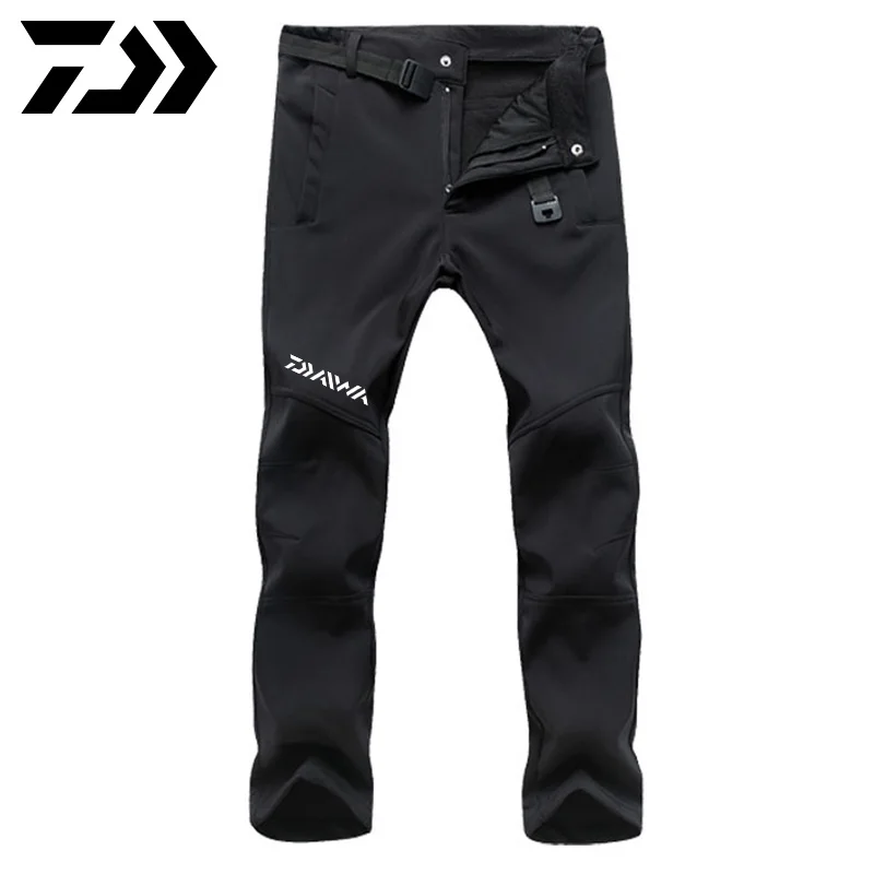 

Зимние профессиональные рыболовные штаны Daiwa, Мужская одежда для рыбалки, утепленные ветрозащитные брюки, водонепроницаемые штаны для альпинизма и рыбалки