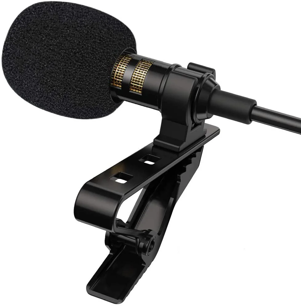 

Профессиональный нагрудный микрофон петличный микрофон со всенаправленным конденсаторным микрофоном для ios Android смартфонов запись для инт...