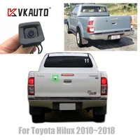 vkauto rear view camera for toyota hilux an120 an130 hilux revo 20102018 hd ccd night vision reversing backup parking camera