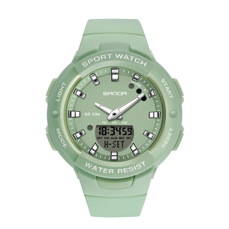 Мужские и женские студенческие часы Полимерные Наручные водонепроницаемые