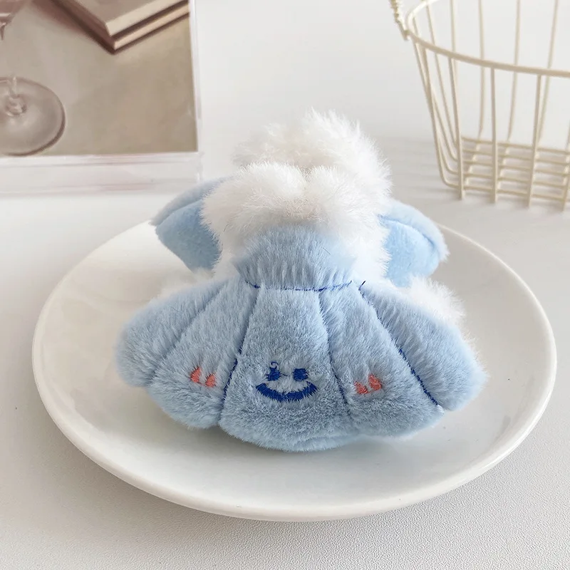 Милый плюшевый зажим сладкий моллюск в виде акулы девчачье сердце улыбающееся