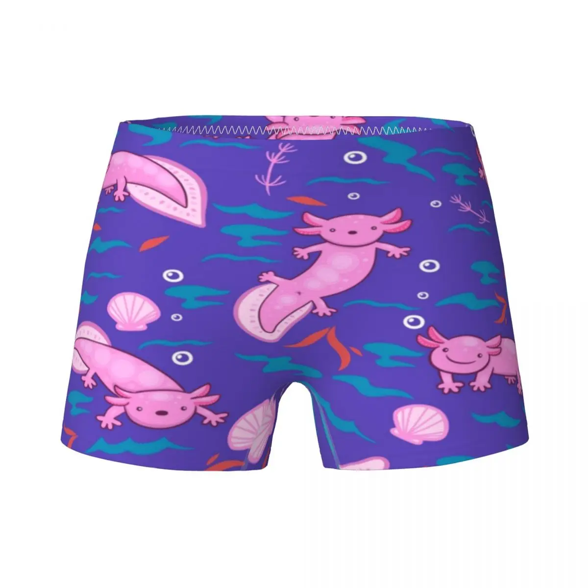 

Cute Axolotl Salamander Child Girls Underwear Kids Boxer Briefs Soft Cotton Teenage Panties Aquatic Animal Underpants For 4-15Y