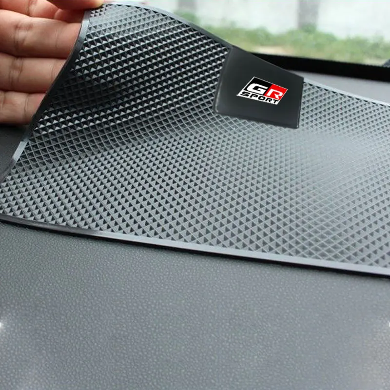 

Car Sticky Anti-slip Mat Dashboard Heat Resistant Mat For Toyota GR Sport Gazoo Racing Yaris86 Corolla Hilux Supra Accessories