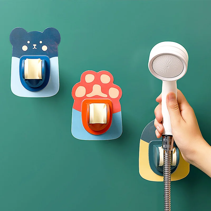 

Держатель для душевой лейки Регулируемый Настенный самоклеящийся держатель для душа