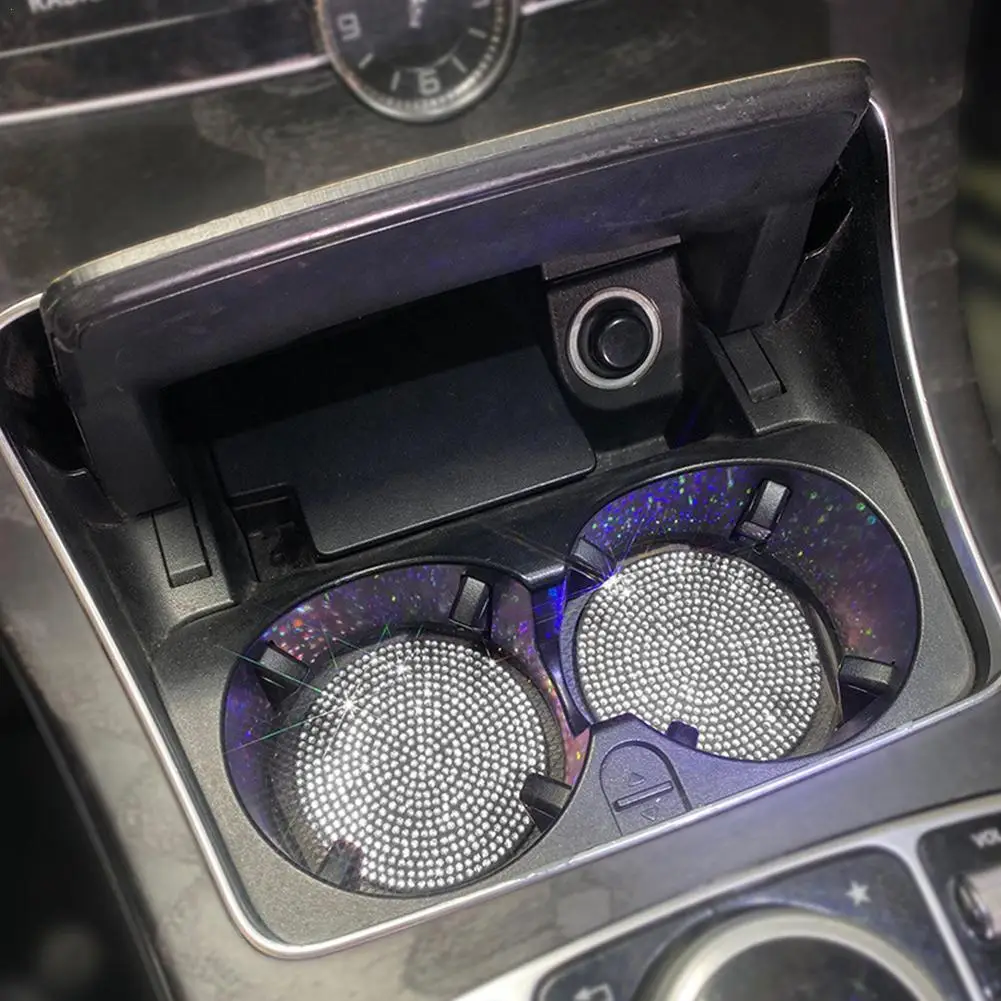 

2 шт., Противоскользящий коврик для подстаканника, из силикагеля