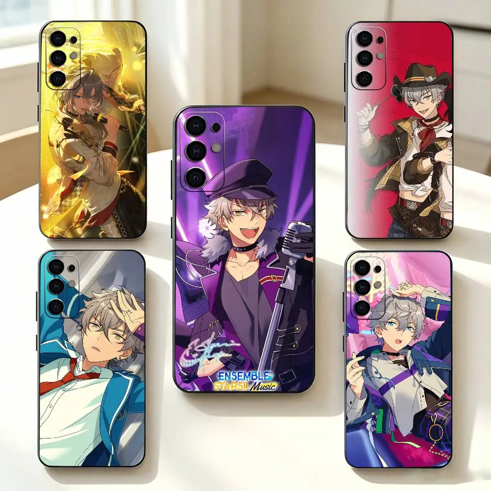 Фото Чехол для телефона Game Ensemble Stars O-Ogami Koga, черный, силиконовый, мягкий, для Samsung S25, S24, S21, S22, S23, S30, Ultra, S20, Plus, Fe, Lite №1