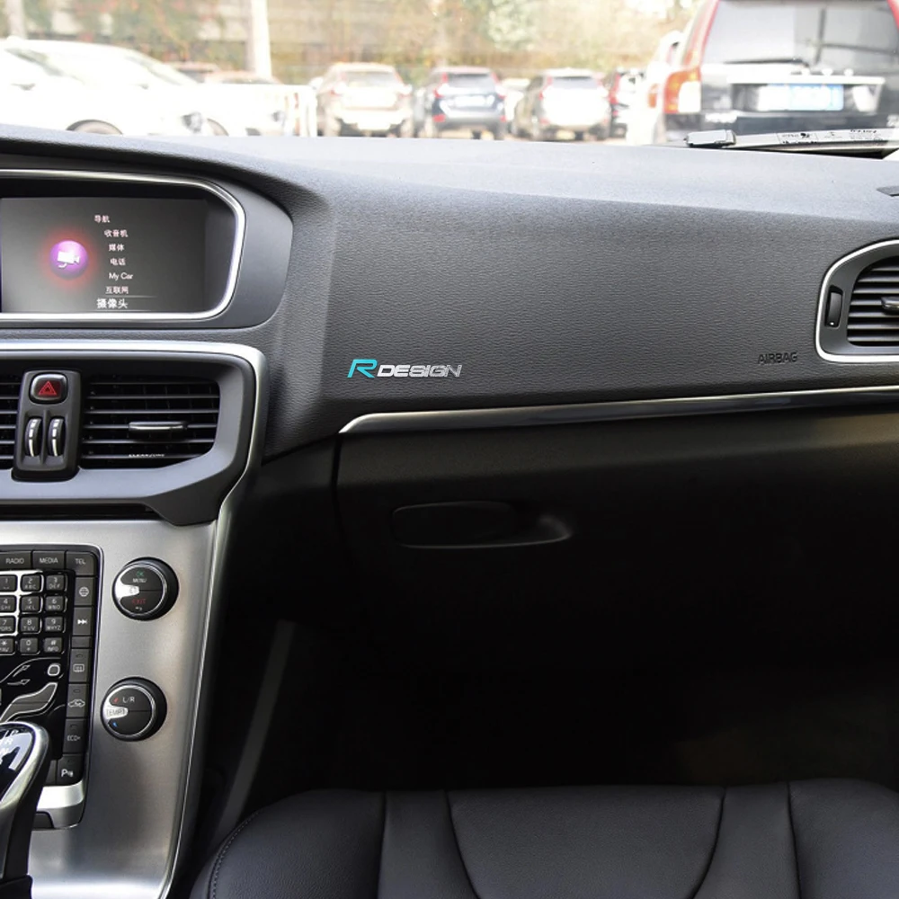 5/10 шт. никелевые автомобильные Значки для Volvo XC60 XC90 V40 V50 RDESIGN s40 s80 c30 xc40 xc70 - купить