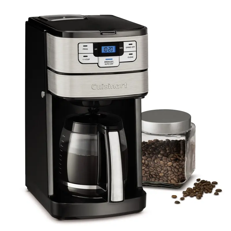 

12 Cup Automatic Grind & Brew Coffeemaker, Black, DGB-400
