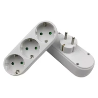 european conversion plug 1 to 2 1 to 3 1 to 4 way socket adapter eu standard power adapter socket 16a travel plugs ac 110250v
