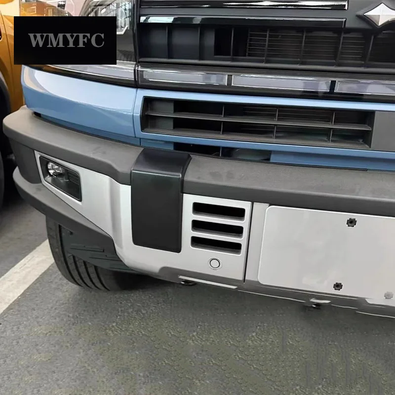 Фото Автомобильные аксессуары для BYD Formula Leopard 5 2023 2024, хромированная накладка на переднюю решетку, накладка на передний бампер, накладка на среднюю решетку №3