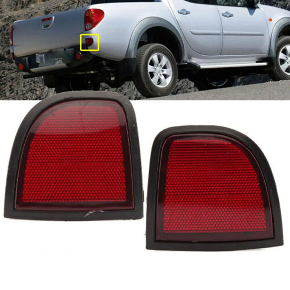 

1 шт., отражатель левого и правого заднего бампера для Mitsubishi Triton ML MN L200 2005-2015, аксессуары для замены автомобиля 8355A016