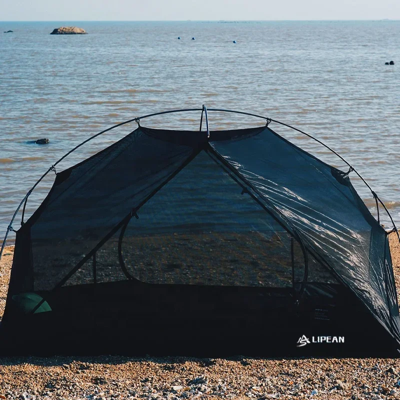 Сверхлегкая двухместная уличная водонепроницаемая пляжная палатка для кемпинга
