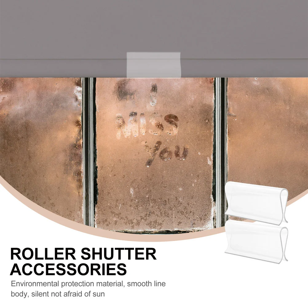 2 Pcs Roller Blind Cloth Clip Window Shade Blinds Curtains Shutters Rolling Fixing Pulls Wireless Cordless