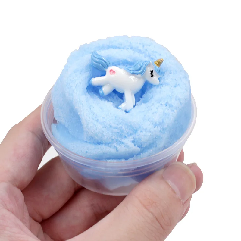 DIY слайм пушистый пластилин красочная Полимерная глина для моделирования