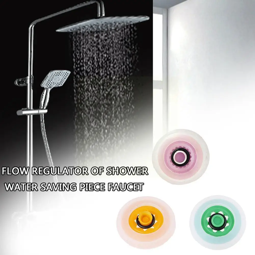 

10pcs/lot Water Saving Shower Flow Save About 40% More Water And Energy Than A Normal Phone Flow Of 10 Liters Per Minute A9u6