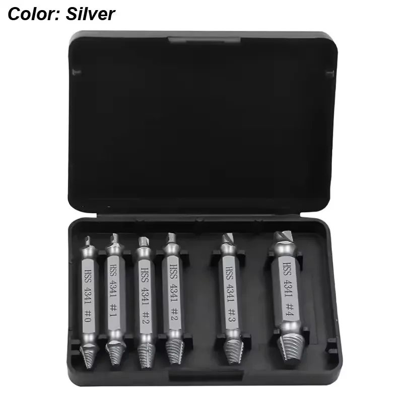 

Набор экстракторов для поврежденных винтов Damaged Screw Extractor Set