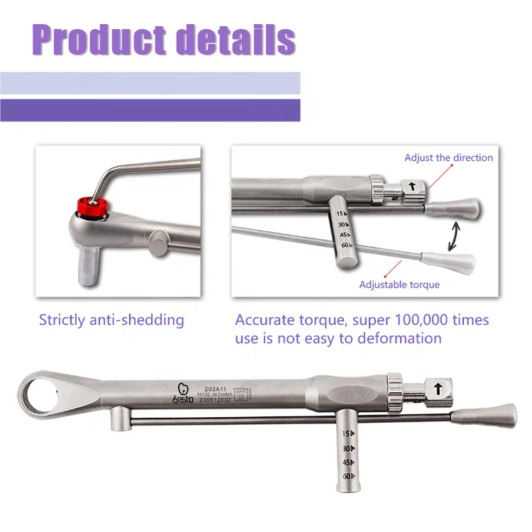 Новый den tal imp lant набор инструментов для восстановления универсальный протез