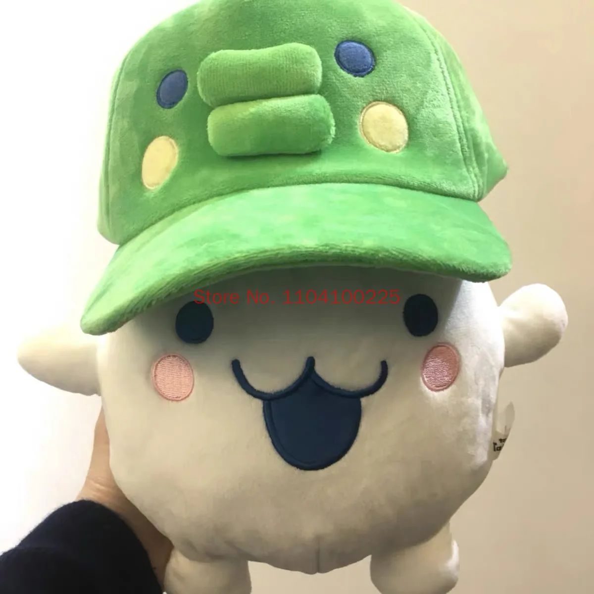 Фото В наличии: Милая бейсболка Tamagotchi Kuchipatchi Mimitchi зеленого цвета с широкими полями, кепка-уточка, аниме-аксессуары для игр, игрушки, подарки №1