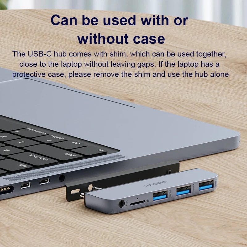 Хагбис USB C концентратор для нового Macbook Pro 2021 Type-c док-станция адаптер с 3 0 Micro SD 5 мм