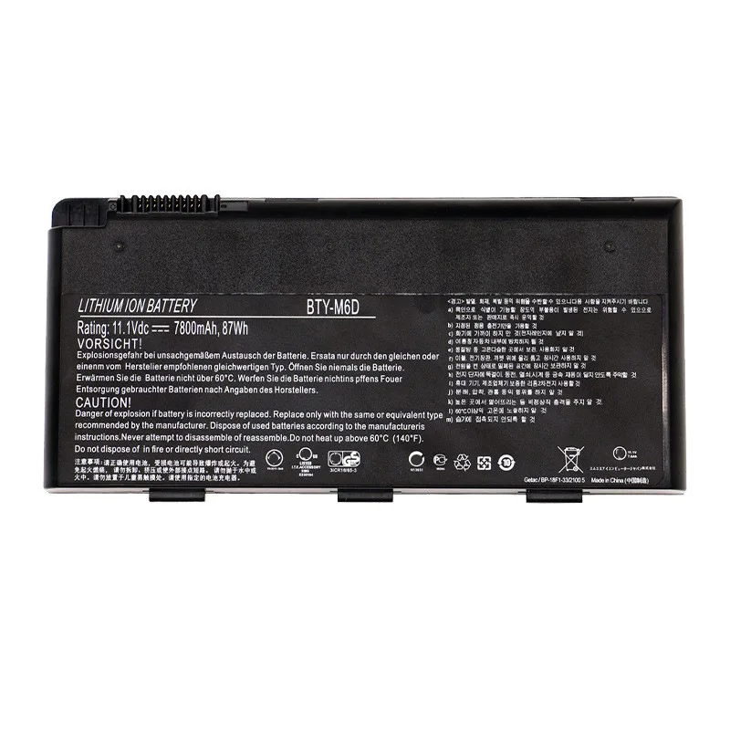 Аккумулятор для ноутбука MSI GT60 GT70 GX780R GX680 GX780 GT780R GT660R GT663R GX660 GT680R 16F2