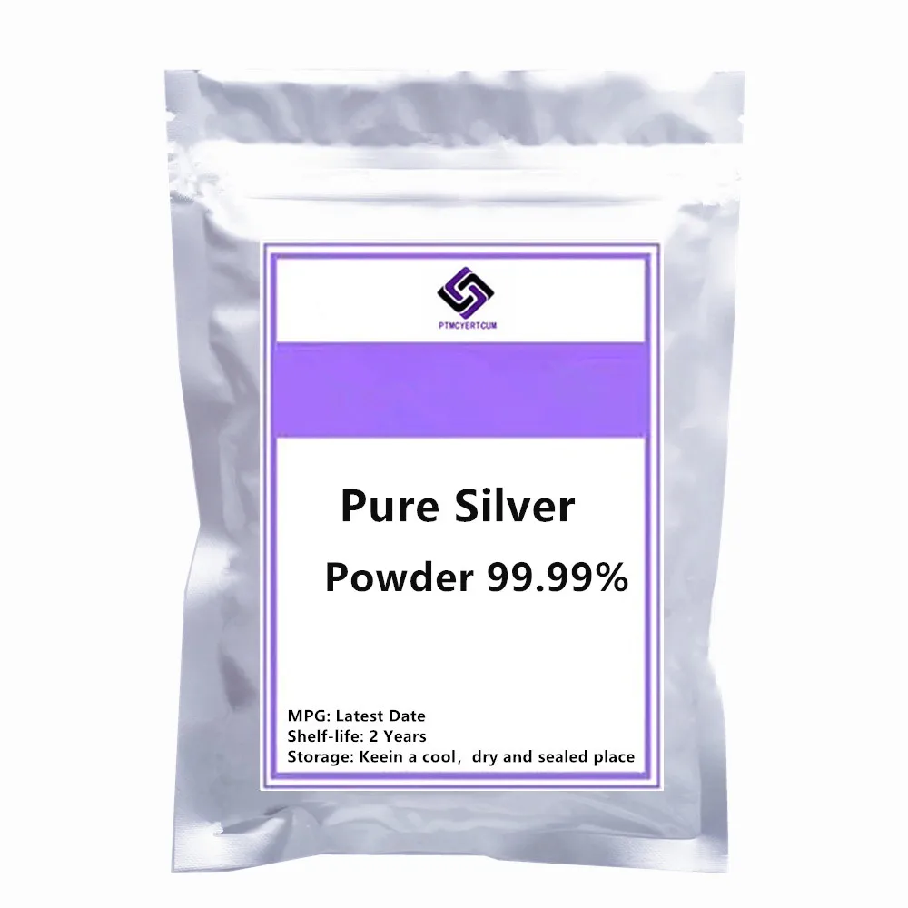 

Проводящий порошок чистого серебра 99.99% Ag NanoPowder 1 мкм