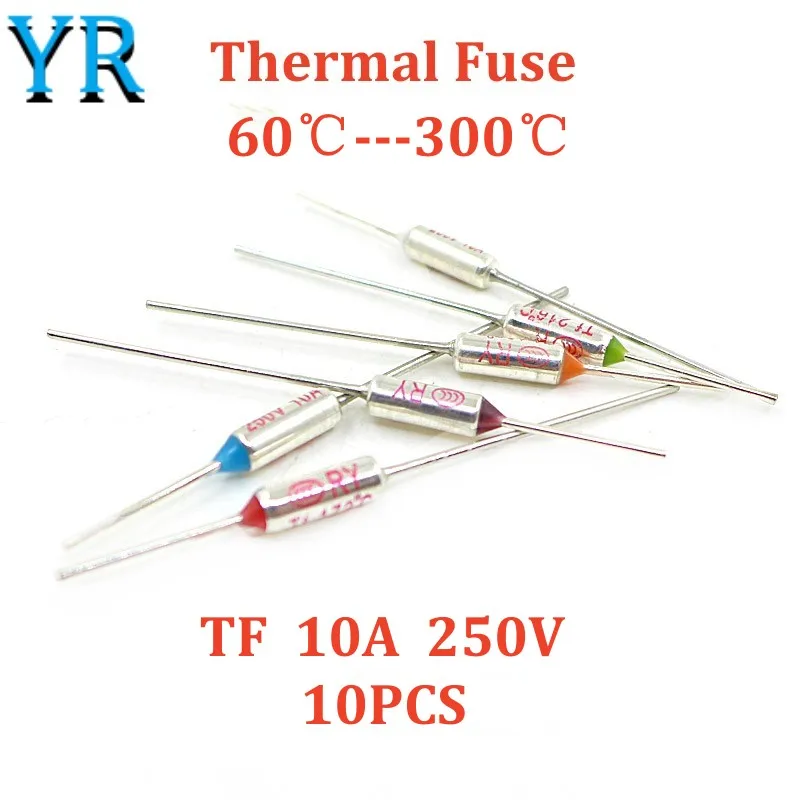 

TF Термопредохранители RY 10A 250V