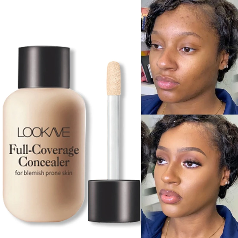 

3 Colors Matte Liquid Foundation Cream Waterproof Long Lasting Oil-control Cover Acne Base Cream Makeup Matte Concealer Cosmetic