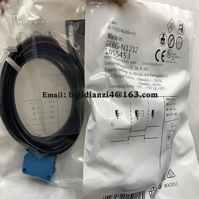 Новый датчик для фотоэлектрического переключателя GL6G-P4212 GL6G-N1211 GL6G-N1212 GL6G-N4211 GL6G-P4211