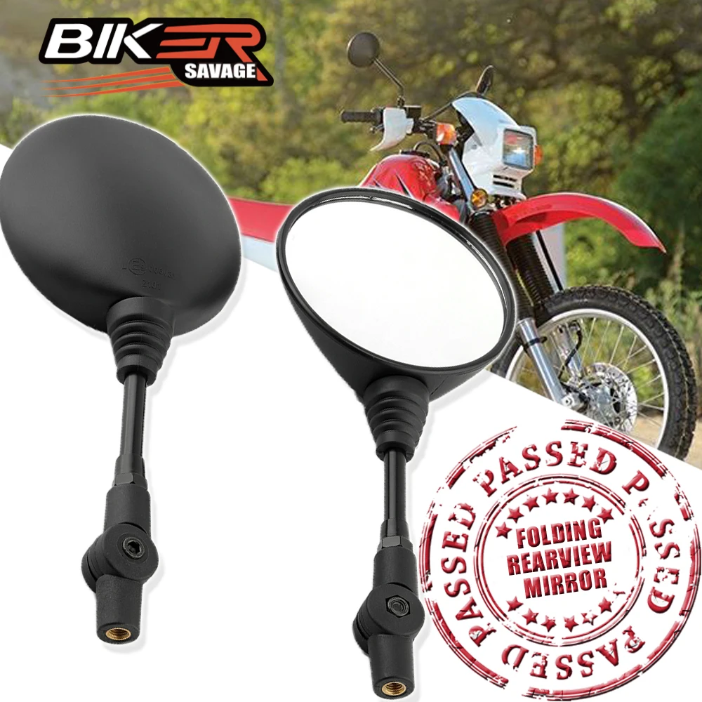 

Rearview Mirrors Motorcycle For HONDA XRE300 XR CRF 250 Moto Handlebar Accessories Rear Lens Install Brake Clutch Levers Parts