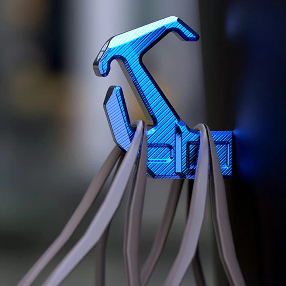 

Алюминиевый крючок для шлема и мотоцикла, с 2 крючками