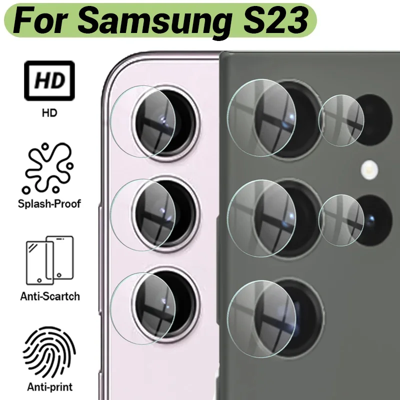 

1/2/3/5Set Phone Camera Lens Protector for Samsung Galaxy S23 S23plus S23ultra Tempered Glass Back Camera Anti-Scratch Films