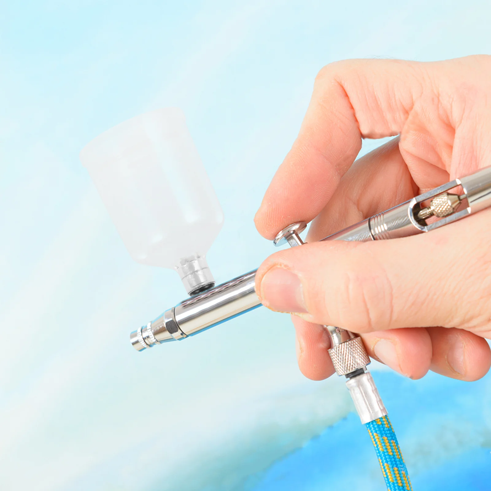 Аэрограф с аэрозольной краской контейнер для пигментов аксессуар бутылка