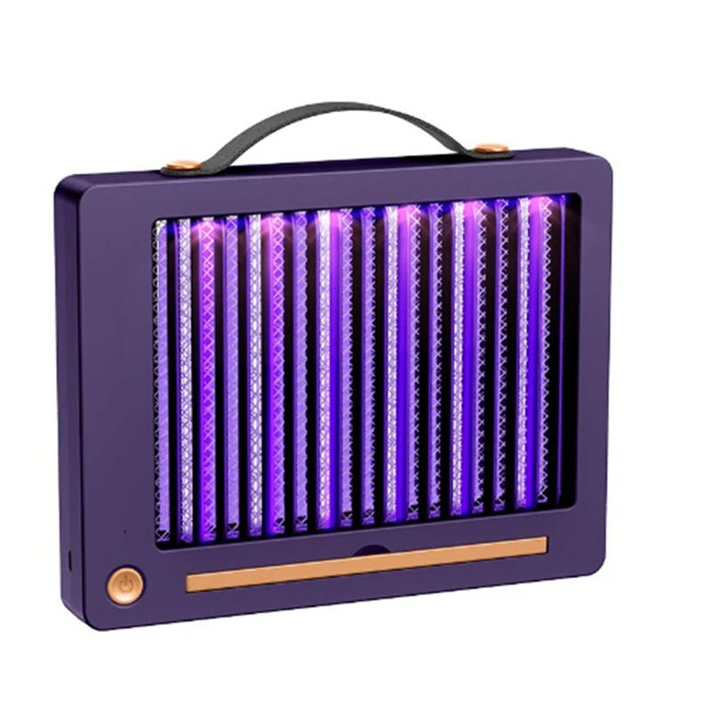 Zapper Elettrico Per Interni, 2000Mah Potente Luce Zapper Per Insetti Volanti Per Falene, Mosche Della Frutta, Cattura/Eliminatore Di Insetti Da Garag