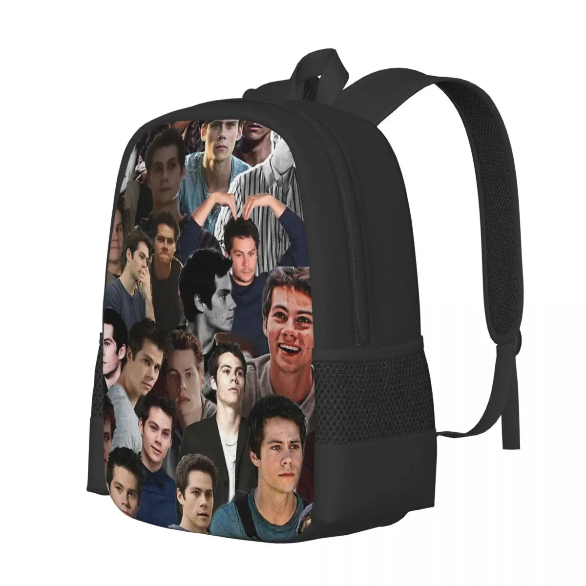 Dylan O'brien Collage Backpack for Girls Boys Travel RucksackBackpacks for Teenage school bag