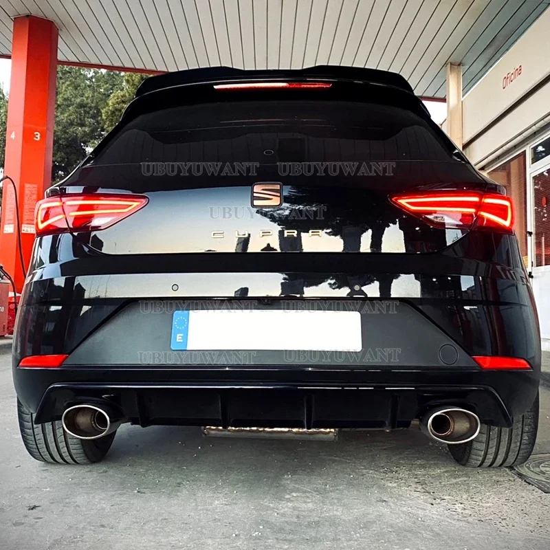 Задний спойлер для seat leon st cupra mk3 крыло 2013 - 2021 углеродного цвета